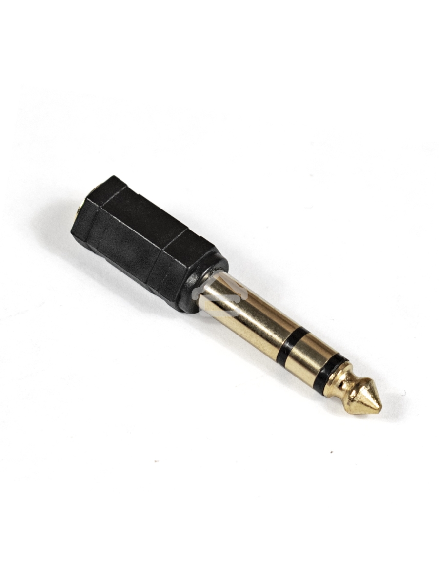Переходник аудио Exegate EX284949RUS EX-AA-3F6M (6.35mm Jack M/3.5mm Jack F)