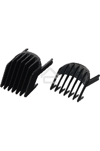 Машинка для стрижки Polaris PHC 0512RC черный/серебристый (насадок в компл:2шт)