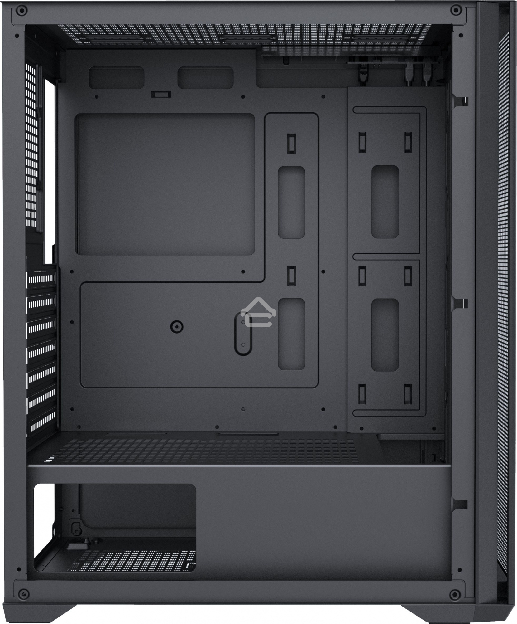 Компьютерный корпус Aerocool/Formula Air Power G5 черный без БП ATX 1x120мм 1xUSB 3.0 1xUSB3.1 audio bott PSU