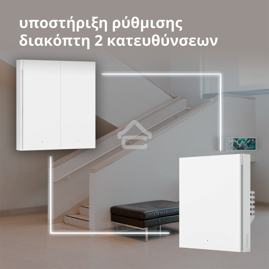 Выключатель умный одноклавишный Aqara Smart Wall Switch H1 (WS-EUK01)
