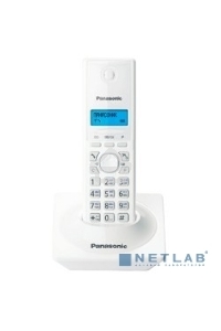 Телефон беспроводной (DECT) Panasonic KX-TG1711RUW (белый) {АОН, Caller ID,12 мелодий звонка,подсветка дисплея,поиск трубки}