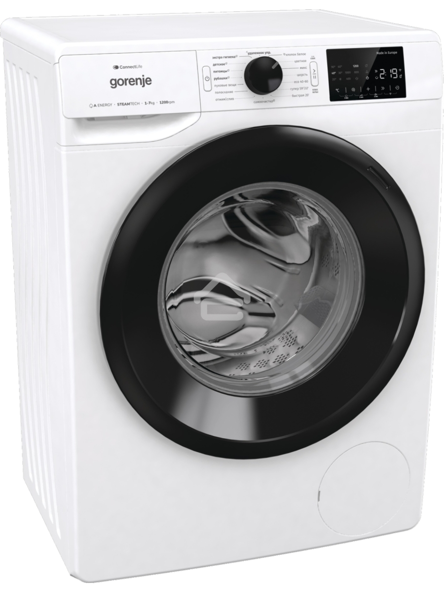 Стиральная машина Gorenje WPNEI72SA1SWIFI/C белый загр. фронтальная макс.: 7 кг 1200об/мин класс: А+++