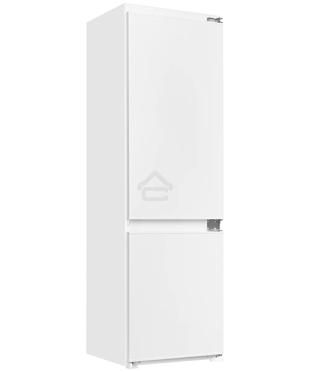 Встраиваемый холодильник Kuppersberg RBN 1763, полезный объем 233 л, сенсорное управление, полезный объем морозильной камеры 63 л, No Frost, LED подсветка, перенавешиваемые двери, суперзаморозка, отсек для овощей, белый