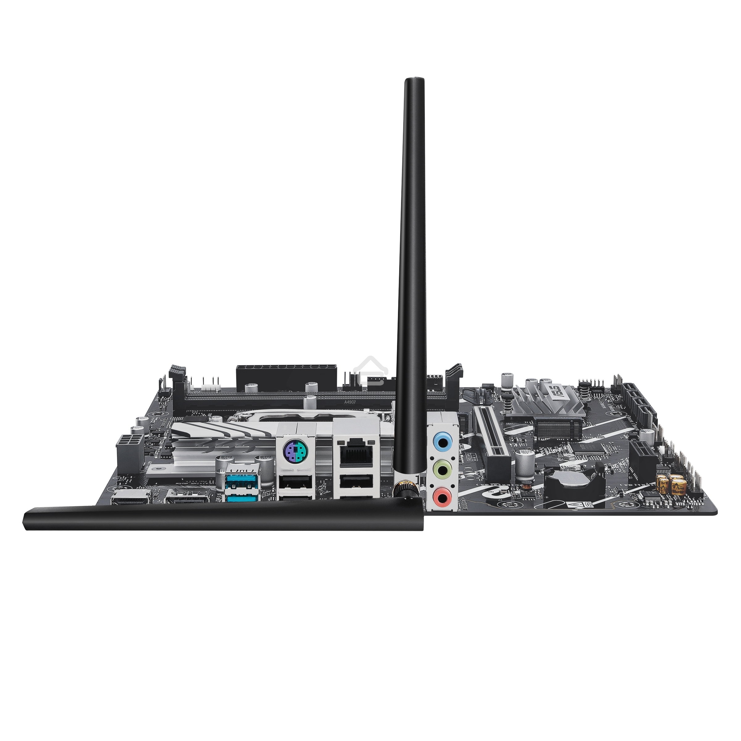 Материнская плата ASUS PRIME H810M-A WIFI, LGA 1851, Intel H810, 2xDDR5, 4xSATA, 2xM.2, 1xPCIe 4.0 x16, 1xPCIe x1, 1xDP, 1xHDMI, 1x1Gb LAN, Wi-Fi, 4xUSB 2.0, 2xUSB 3.2 Gen 2, 3x3.5 мм, 7.1, Micro-ATX