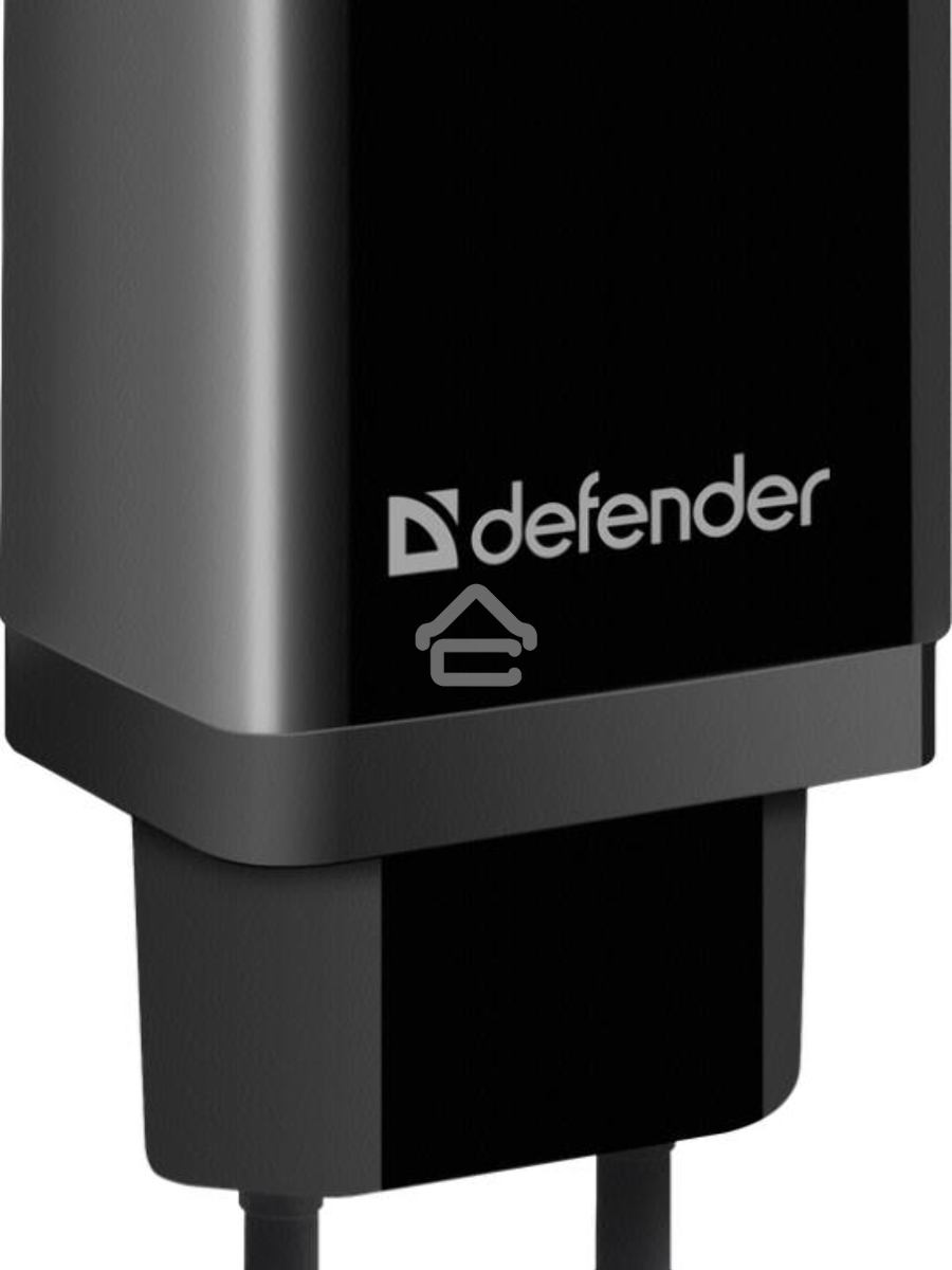 Сетевой адаптер Defender 1xUSB, 5V/2.1А, пакет, черный (EPA-10)