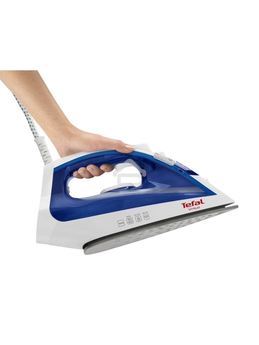 Утюг Tefal FV1711E0 1800Вт синий/белый