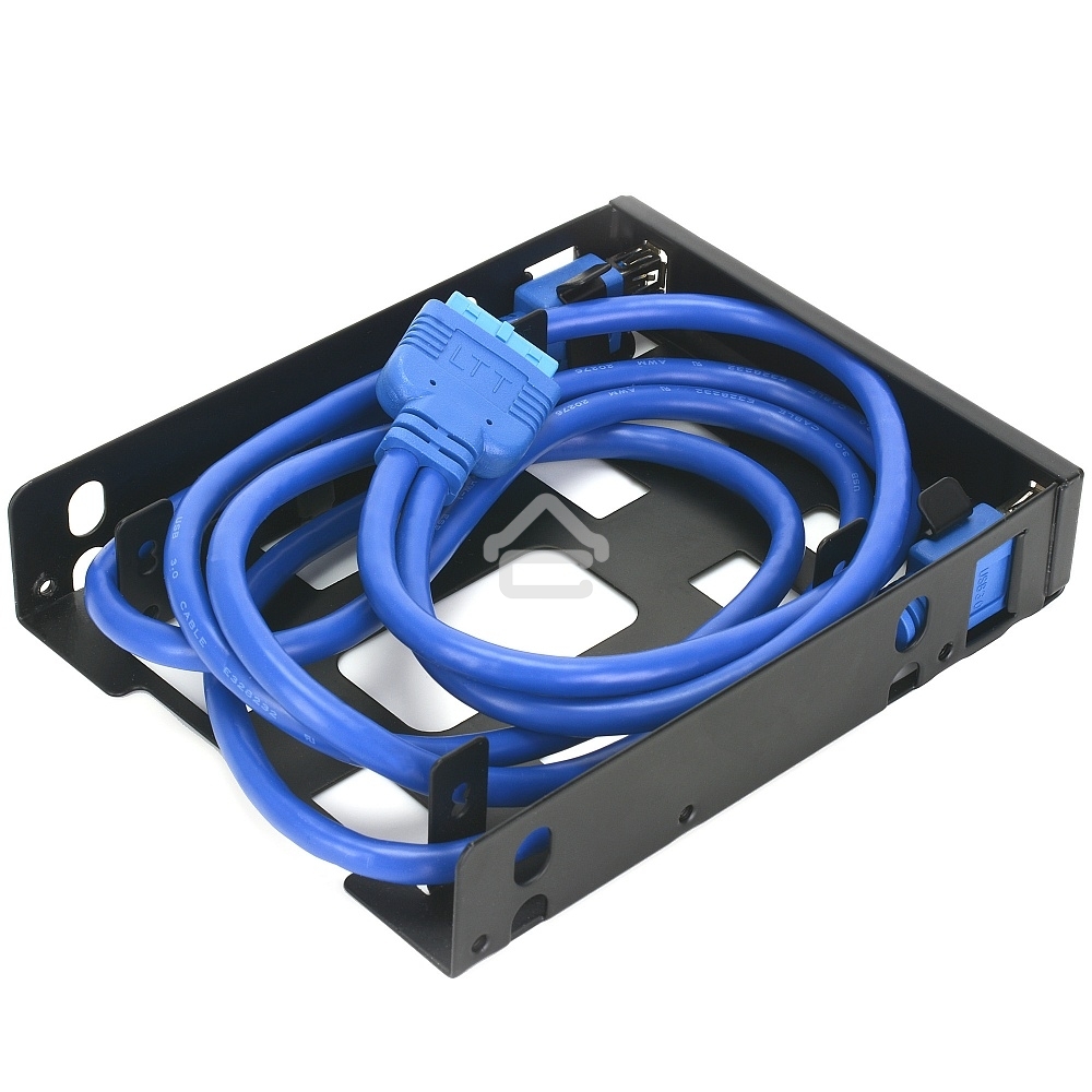 Панель с двумя портами USB 3.0 в слот 3.5 компьютерного корпуса и слот 2x2.5 CMU3-B3