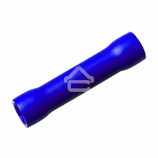 Соединительная гильза изолированная L-26 мм 1.5-2.5 мм² (ГСИ 2.5/ГСИ 1,5-2,5) синяя Rexant