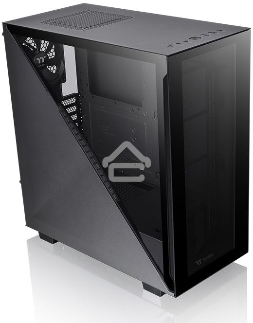 Компьютерный корпус Thermaltake Divider 300 TG черный без БП ATX 2x120мм 2xUSB 3.0 1xUSB3.1 audio front door bott PSU