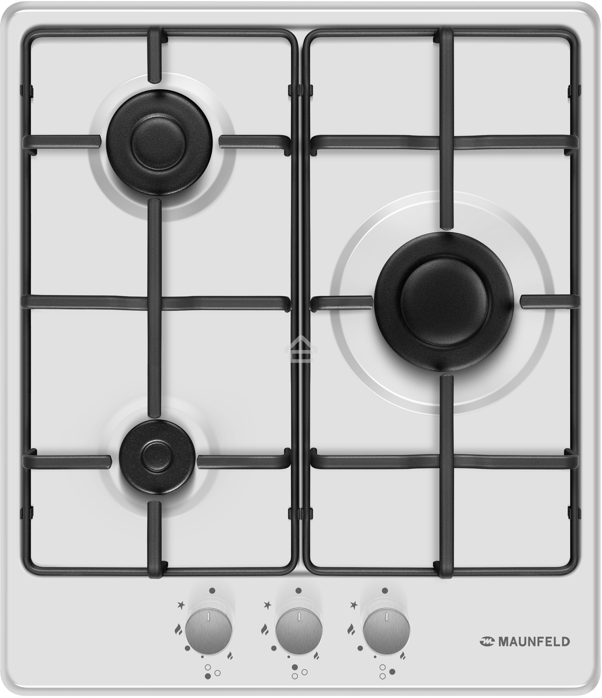 Газовая варочная панель Maunfeld EGHE.43.3STS-EW