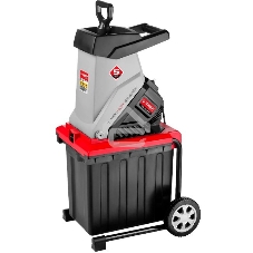 Измельчитель садовый электрический Зубр ЗИЭ-40-2500 р/с 40 мм, контейнер 50 л, 2500 Вт