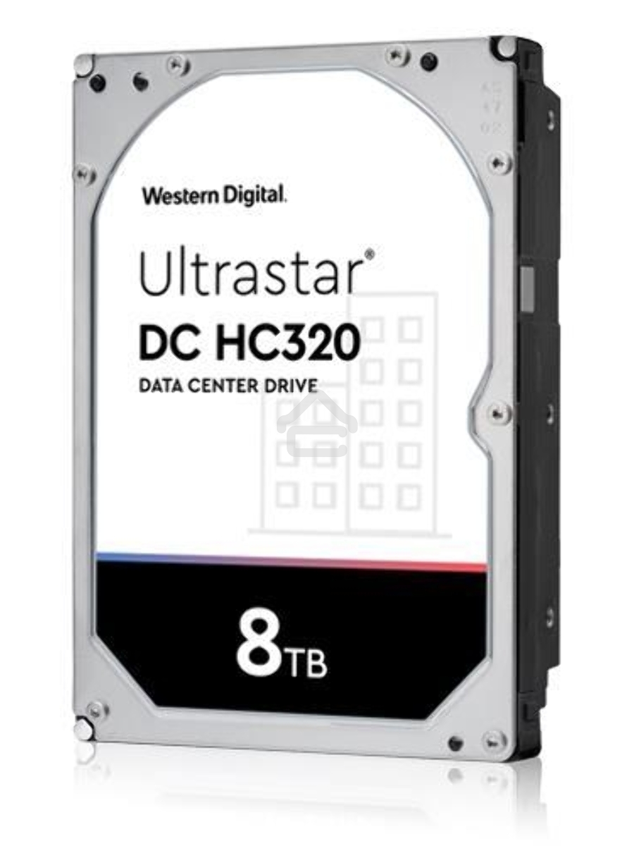 Жесткий диск Western Digital SAS 8TB 7200RPM 12GB / S 256MB DC HC320 HUS728T8TAL5204_0B36453