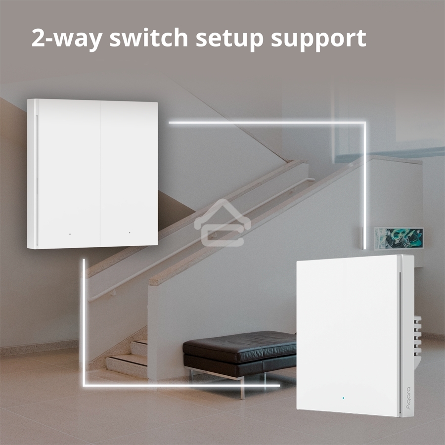 Выключатель умный одноклавишный Aqara Smart Wall Switch H1 (WS-EUK01)
