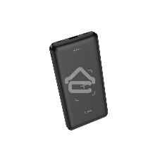 Портативный аккумулятор Powerbank HOCO J50 Surf, с беспроводной зарядкой, 2A, 10000 mAh, черный