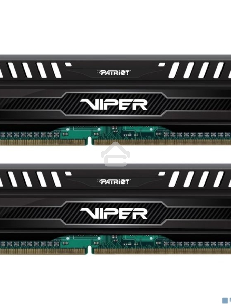 Оперативная память Patriot Viper 3, DDR3, 16GB (2x8 GB), 1600 MHz, CL9, DIMM, радиатор, черный