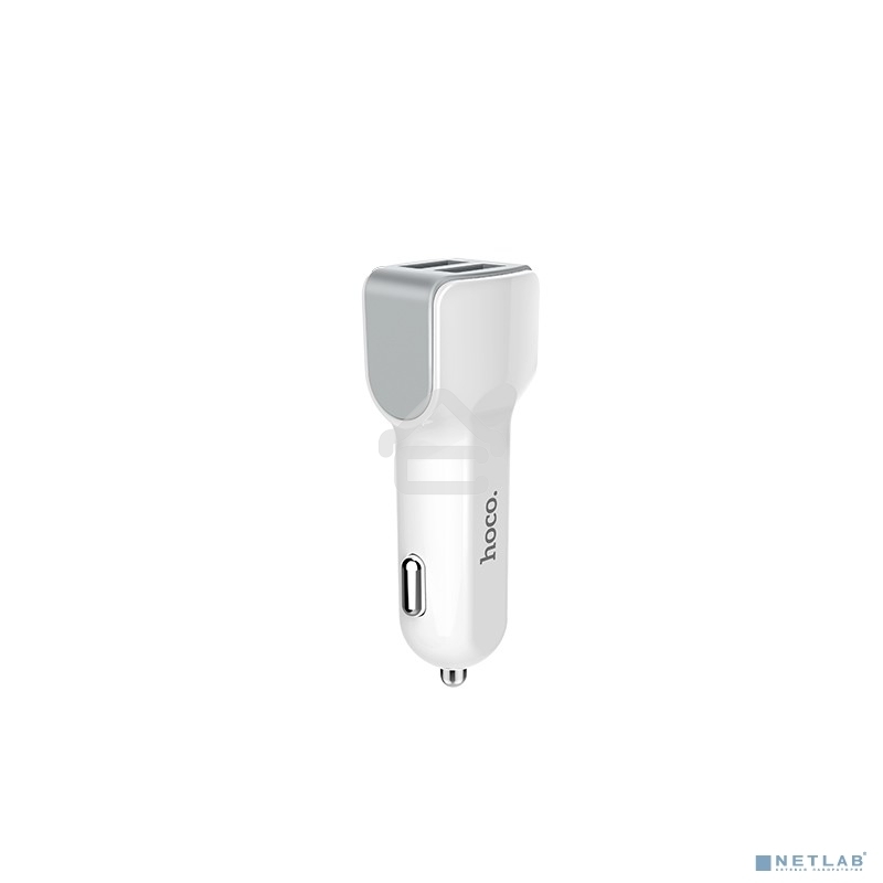 Авто ЗУ/HOCO HC-78005 Z23/2 USB/Выход: 12W/белый