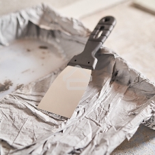 Шпатель 60 мм нержавеющая сталь, пластмассовая ручка Rexant