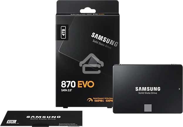 Накопитель SSD Samsung 4Tb 870 EVO, V-NAND, 2.5