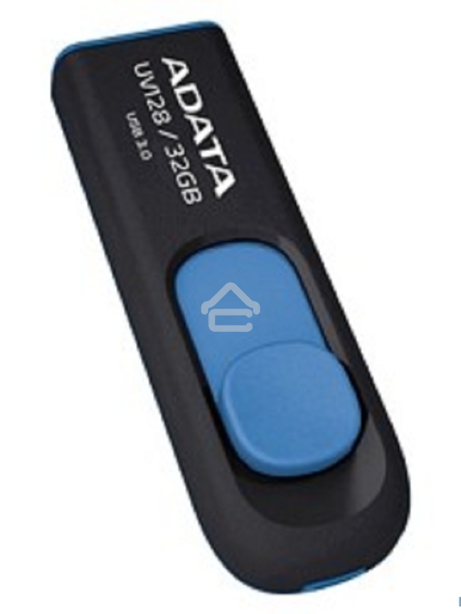 Флеш диск AData 32Gb UV128 AUV128-32G-RBE USB3.0 синий/черный