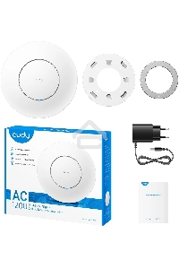 Точка доступа Cudy AP1300 AC1200 Wi-Fi белый