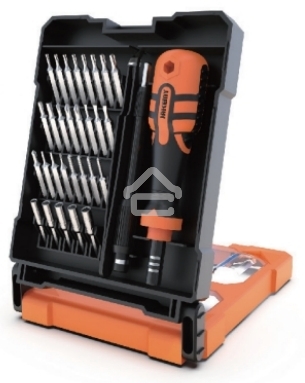 Отвертка с набором бит Jakemy JM-8160