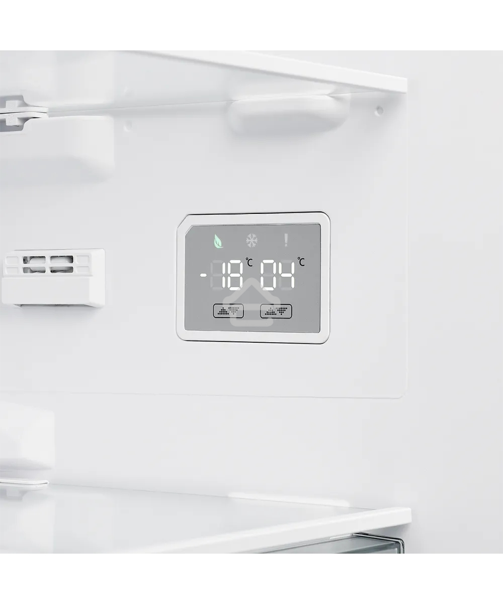 Встраиваемый холодильник Kuppersberg RBN 1763, полезный объем 233 л, сенсорное управление, полезный объем морозильной камеры 63 л, No Frost, LED подсветка, перенавешиваемые двери, суперзаморозка, отсек для овощей, белый