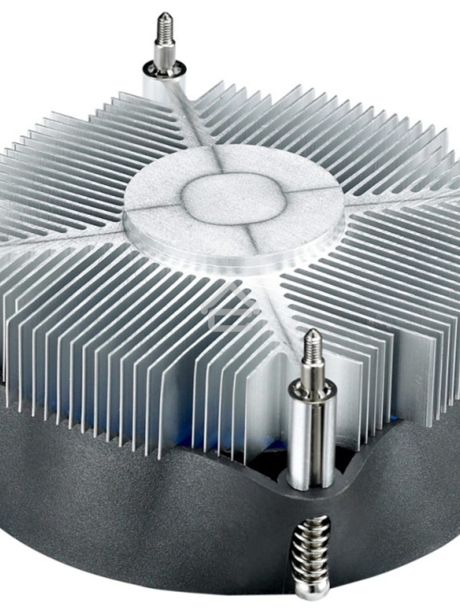 Кулер для процессора DEEPCOOL THETA 15 PWM черный/синий, 100 мм, алюминий, 2800 об/мин, 36 дБ, 4 pin, 95 Вт, 46 мм