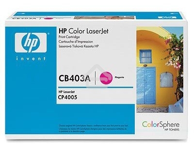 Картридж лазерный HP CB403A пурпурный для CP4005 7500стр.