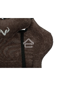 Кресло игровое Бюрократ VIKING KNIGHT LT10 FABRIC коричневый крестовина металл/пластик