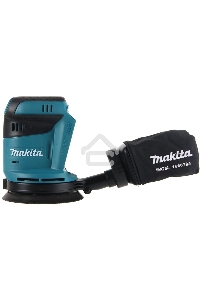 Машинка эксцентриковая MAKITA DBO180Z  18В LiIon ф125мм 7000/9500/11000об/мин ампл.2.8мм 1.7кг
