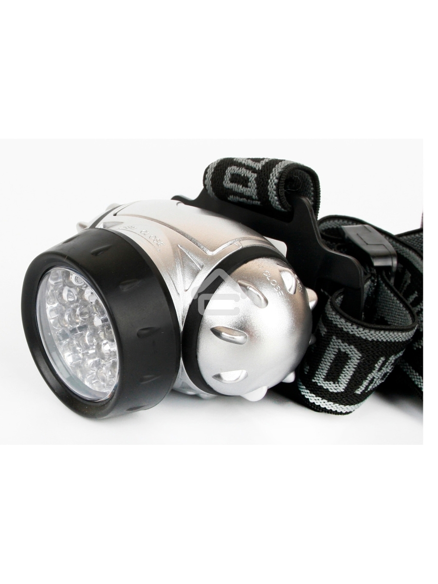 Фонарь ULTRAFLASH LED5353налобн металлик 19led 4 реж 3xr03 пласт коробка