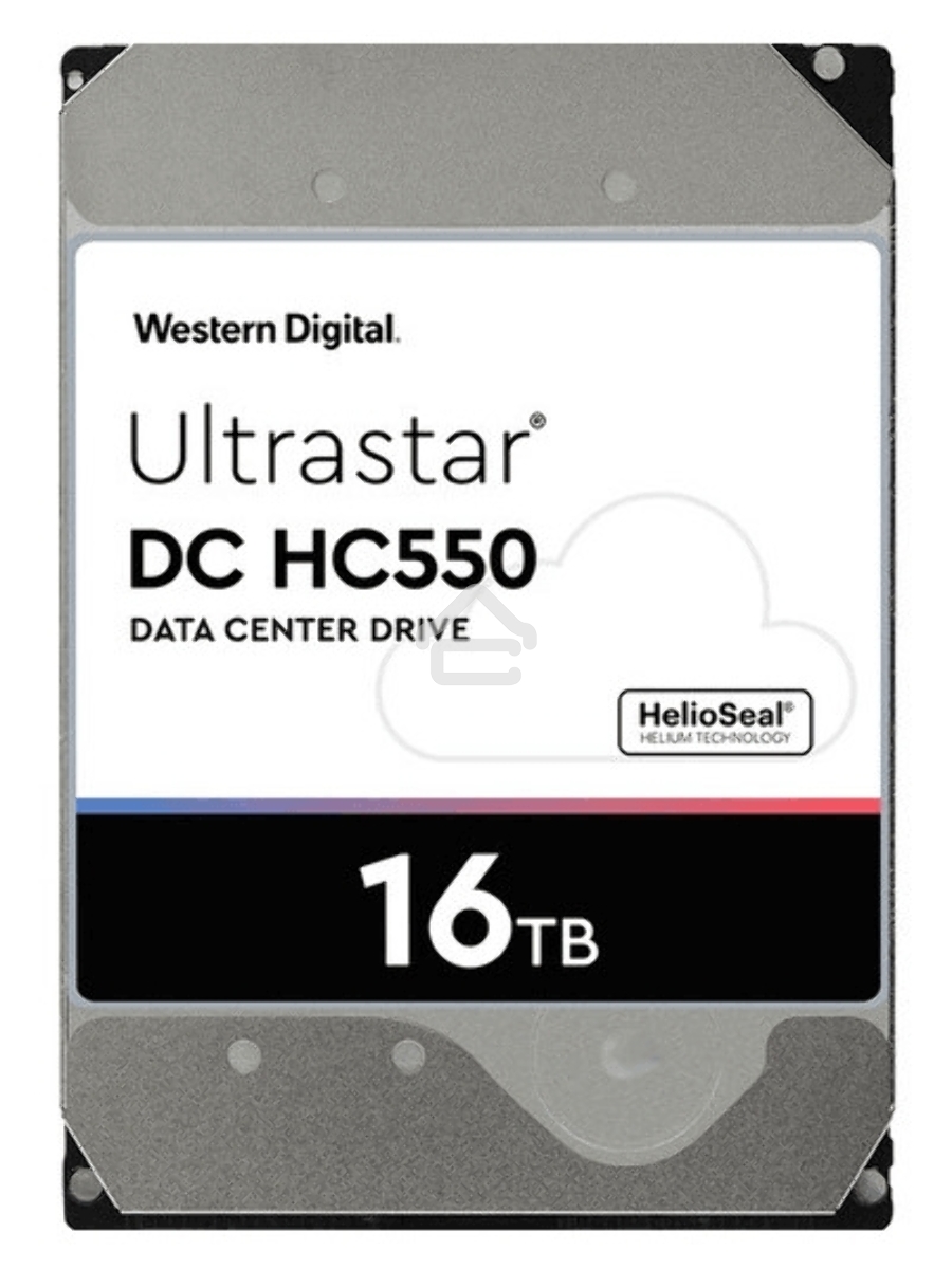 Жесткий диск Western Digital SAS 16TB 7200RPM 12GB/S 512MB DC HC550 0F38357 WD