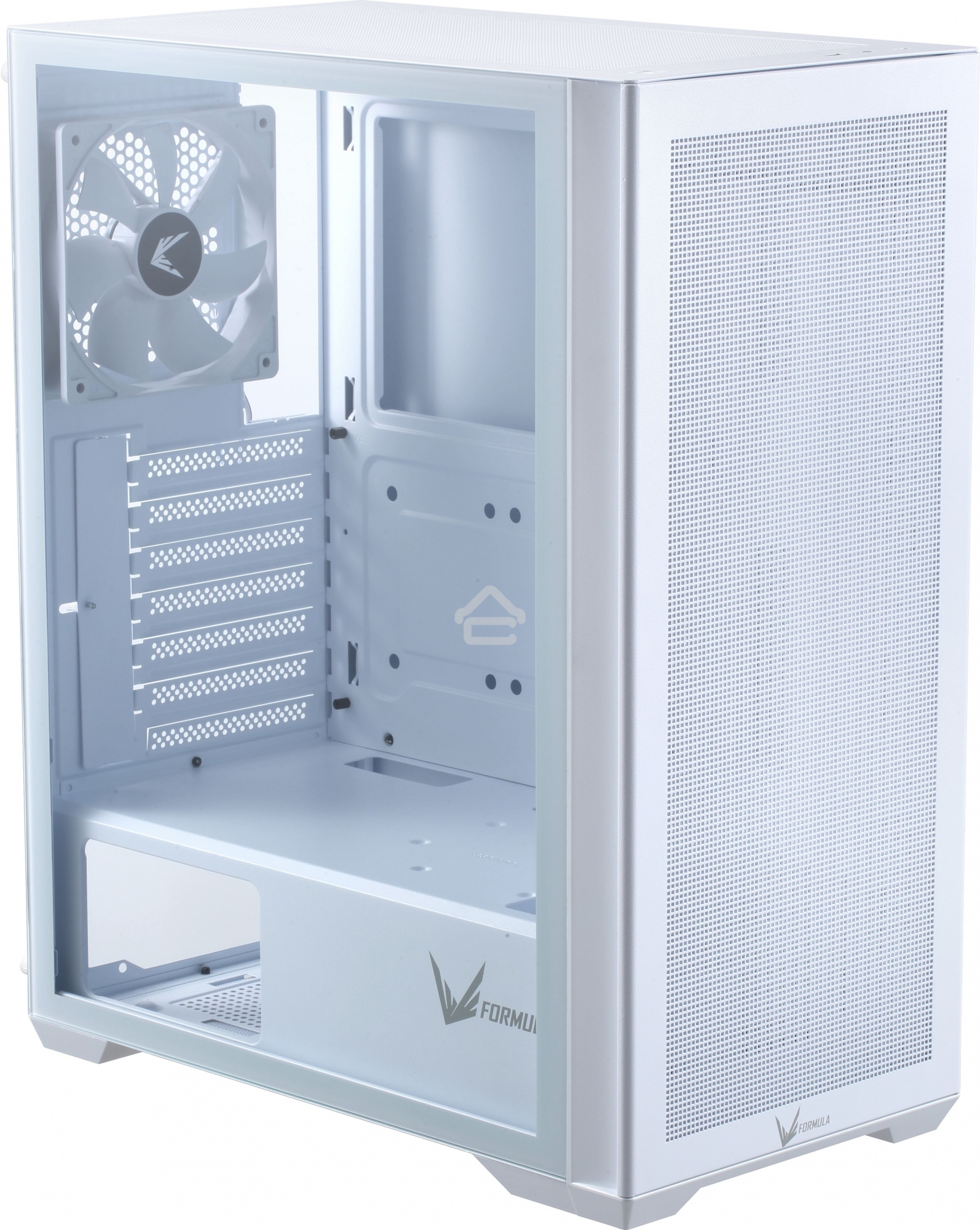 Компьютерный корпус AeroCool/Formula Air Power G5 белый без БП ATX 1x120мм 1xUSB 3.0 1xUSB3.1 audio bott PSU