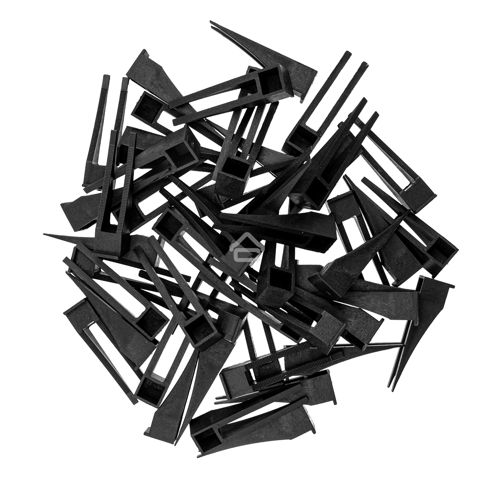 Система выравнивания плитки (СВП), клинья, 50 шт. в пакете Сибртех