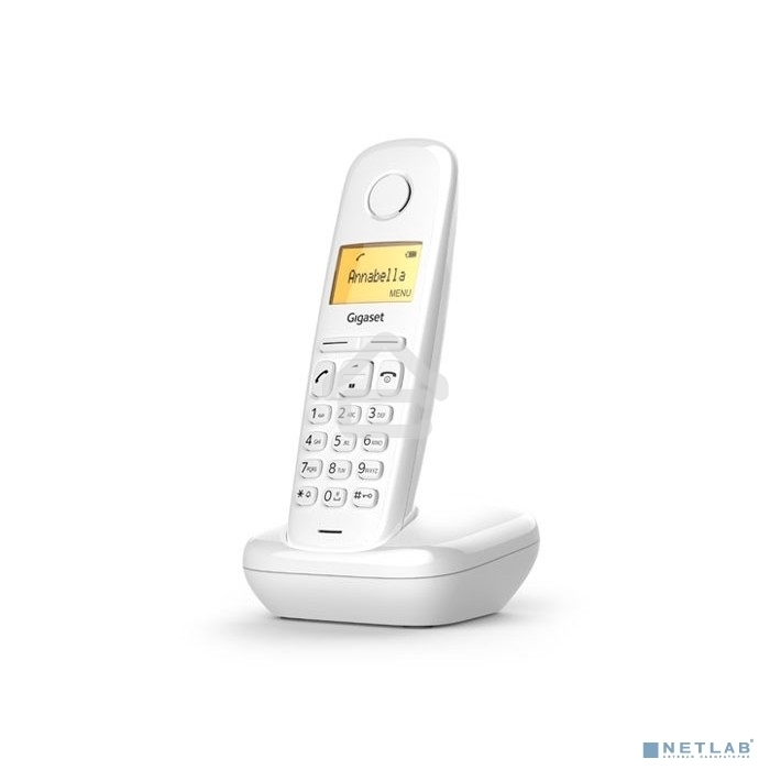 Радиотелефон Dect Gigaset A170 SYS RUS белый АОН
