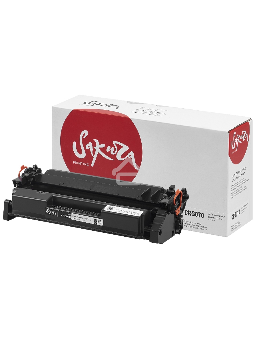 Картридж Sakura SACRG070-ECO для Canon i-SENSYS LBP243dw, LBP246dw, MF461dw, MF463dw, MF465dw, черный, 3000 к. (чип без счетчика копий)