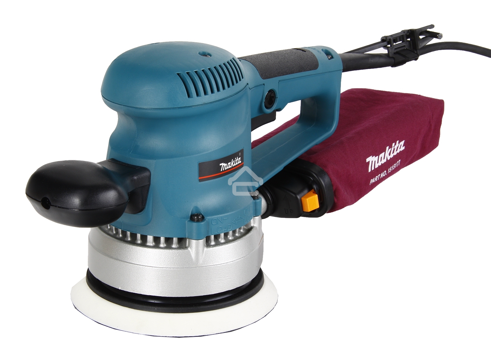 Эксцентриковая шлифовальная машина Makita BO6030 ЭШМ,310Вт,ф150мм,4000-10000об\м,ампл-3мм,2.3кг,кор,п\сборник