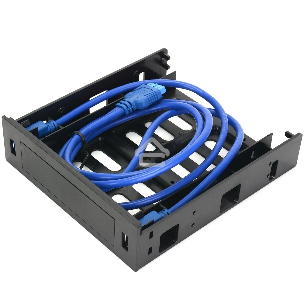 Панель с двумя портами USB 3.0 в слот 5.25 компьютерного корпуса и слот 1x3.5/2x2.5 CMU3-B5