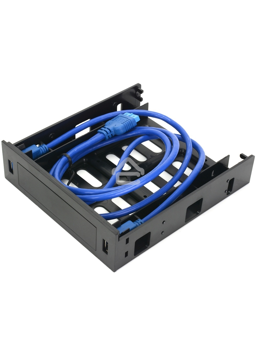 Панель с двумя портами USB 3.0 в слот 5.25 компьютерного корпуса и слот 1*3.5/2*2.5 CMU3-B5