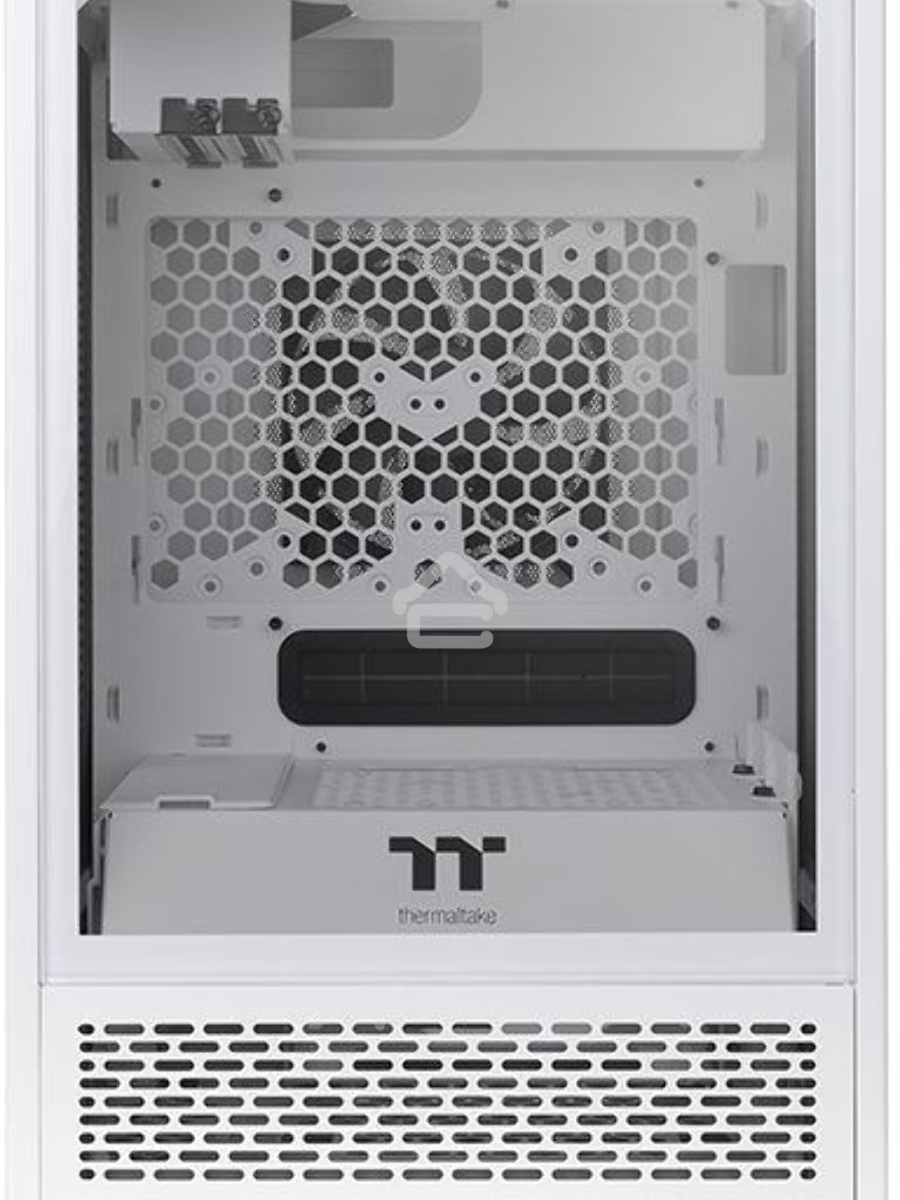 Компьютерный корпус Thermaltake The Tower 100 Snow CA-1R3-00S6WN-00 /White/Win/SPCC/Tempered Glass*3