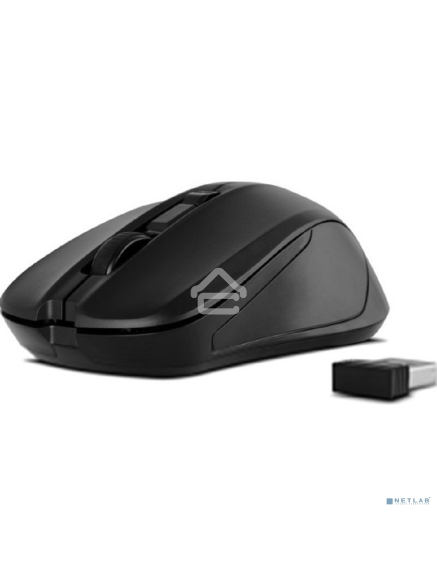 Мышь беспроводная SVEN RX-270W черный, 1600 dpi, радиоканал, USB, кнопки - 4