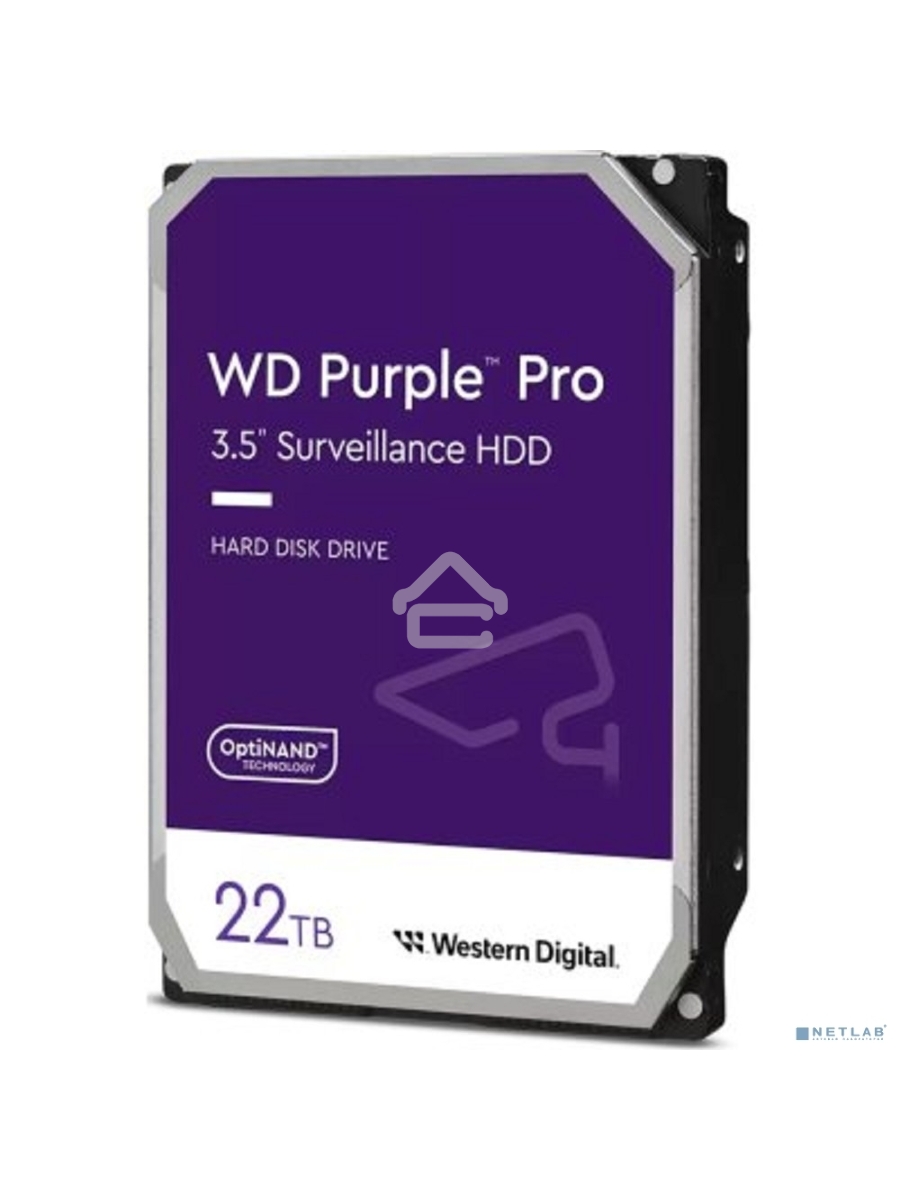 Жесткий диск Western Digital Purple PRO WD221PURP 22TB 3.5