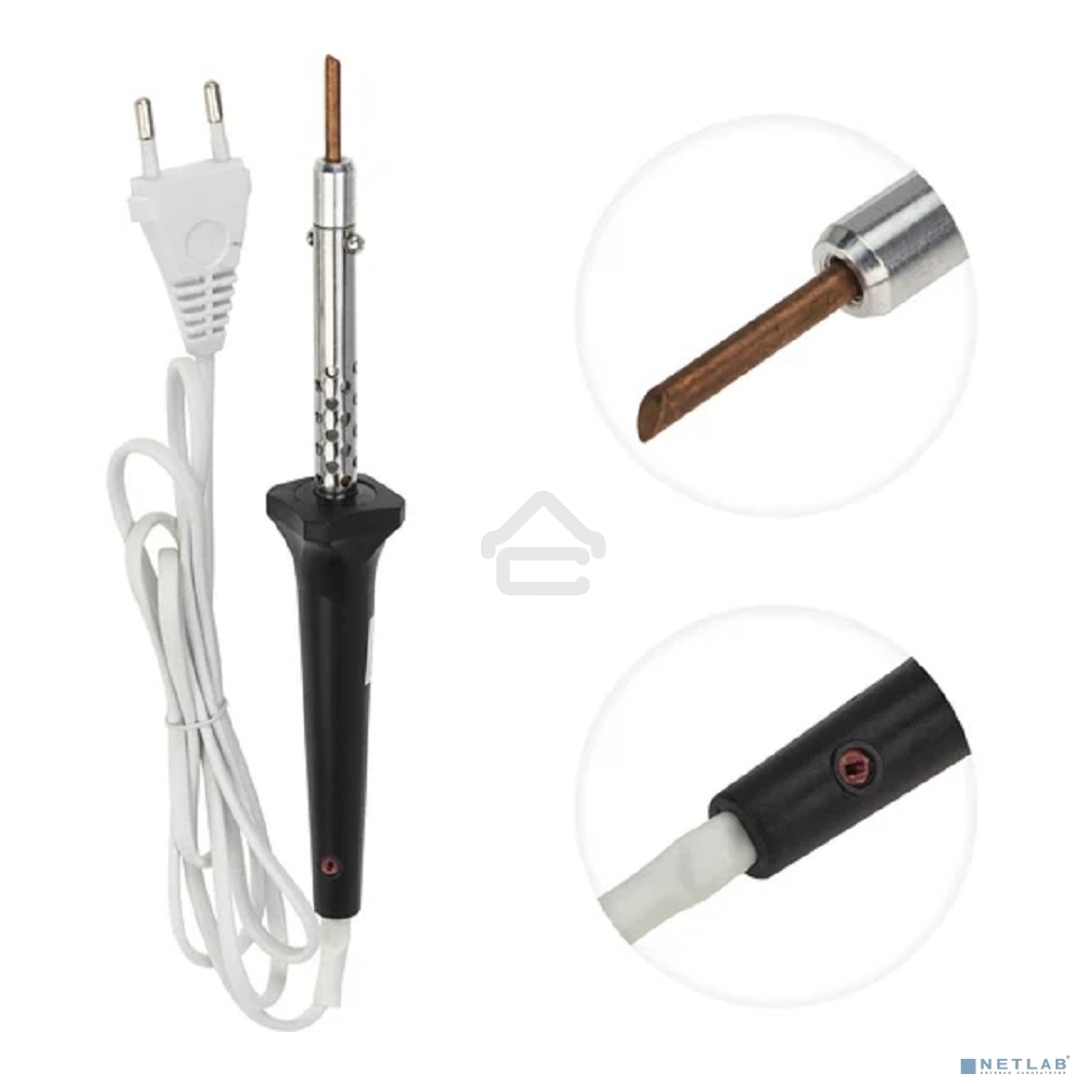 Паяльник Rexant, керам.нагреватель, 40 Вт, 230 В, ЭПСН