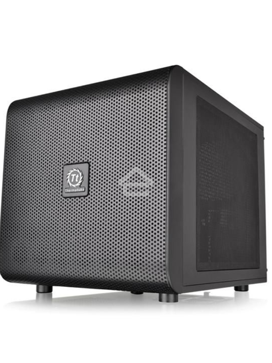 Компьютерный корпус Thermaltake Case Tt Core V21 CA-1D5-00S1WN-00 mATX/ win/ black/ USB3.0/ no PSU