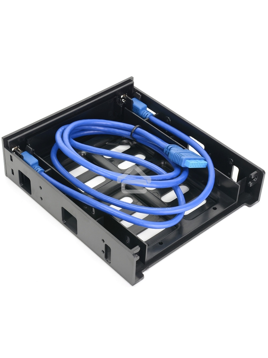 Панель с двумя портами USB 3.0 в слот 5.25 компьютерного корпуса и слот 1*3.5/2*2.5 CMU3-B5
