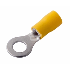 Наконечник кольцевой изолированный ø 6.5 мм 4-6 мм² (НКи 6.0-6/НКи5,5-6) желтый Rexant