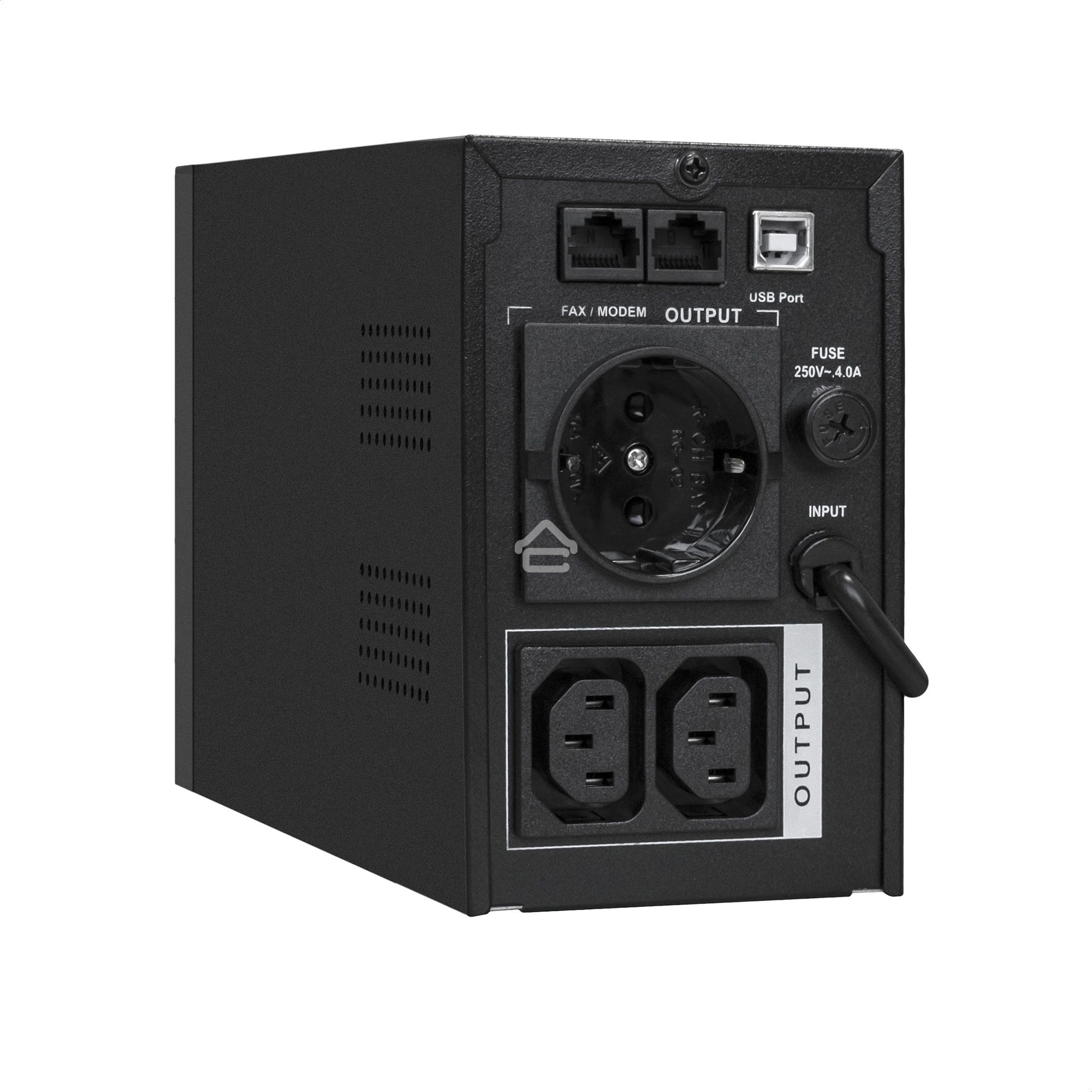 Источник бесперебойного питания ExeGate SpecialPro Smart LLB-1000.LCD.AVR.1SH.2C13.RJ.USB <1000VA/550W, LCD, AVR, 1*Schuko+2*C13, RJ45/11,USB, металлический корпус, Black>