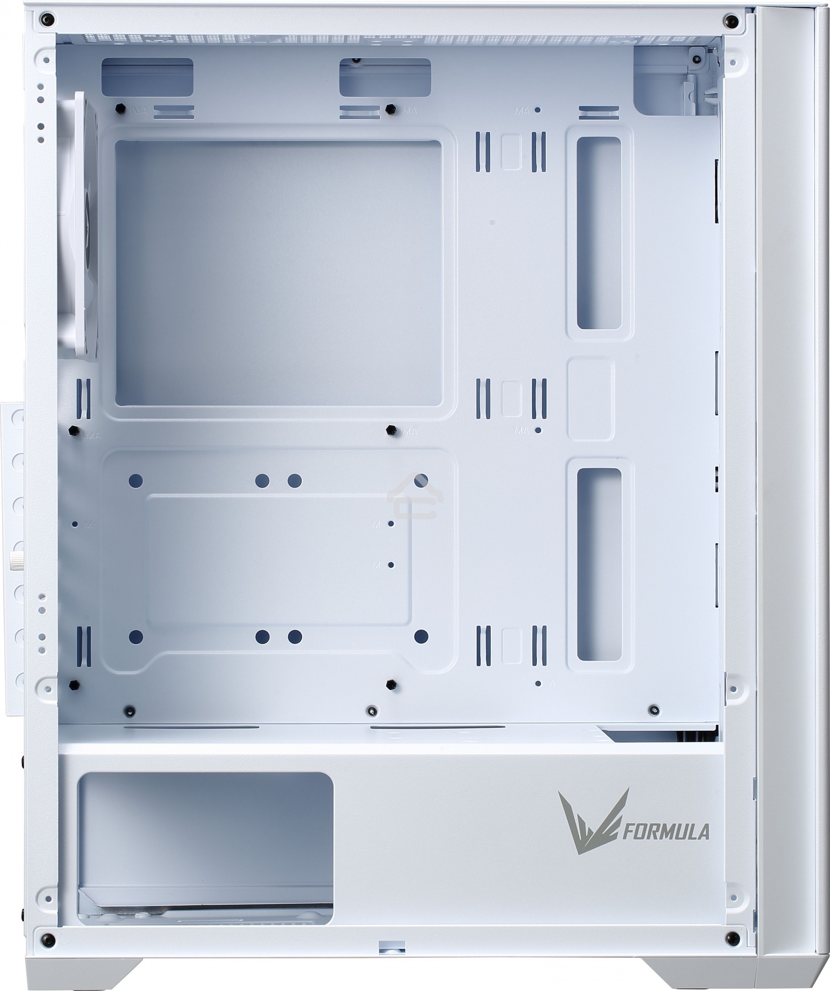 Компьютерный корпус AeroCool/Formula Air Power G5 белый без БП ATX 1x120мм 1xUSB 3.0 1xUSB3.1 audio bott PSU