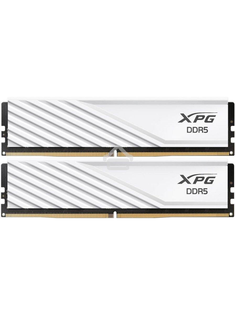 Оперативная память XPG Lancer Blade, DDR5, 32GB (2x16GB), 5600MHz, CL46, DIMM, с радиаторами, белый