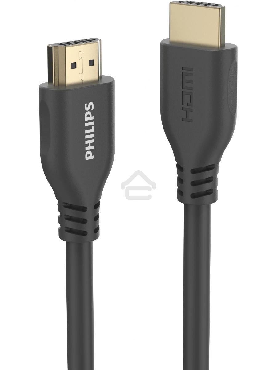 Кабель аудио-видео Philips 8K 60 Гц Ultra HD HDMI (m)/HDMI (m) 1.5м. позолоч.конт. серый